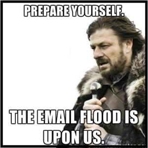 Email Flood Meme